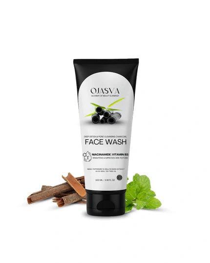 Ojasva Deep Detox Charcoal Face Wash